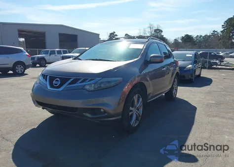 2011 Nissan Murano Le из США, поврежденный, VIN JN8AZ1MW0BW165663